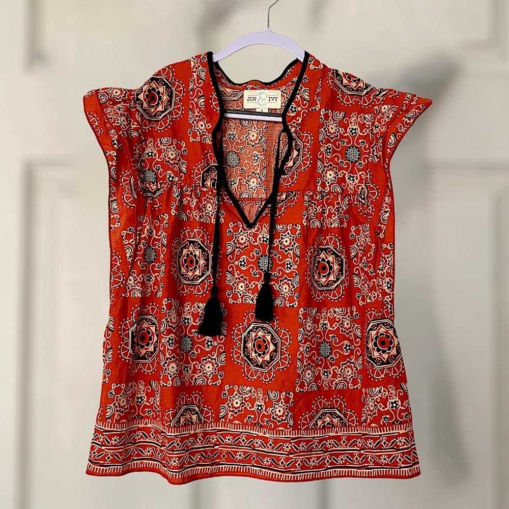 Jun & ivy short sleeve top